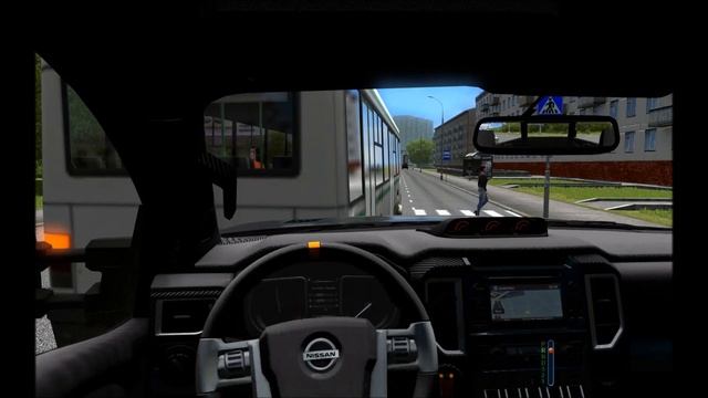 Машина Nissan Titan Warrior 2016 для City Car Driving 1.5.1-1.5.5 смотреть онлайн