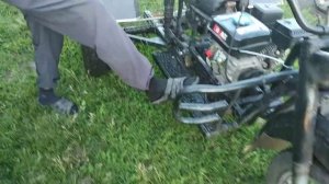 Самодельный трайк с двигателем от мотоблока