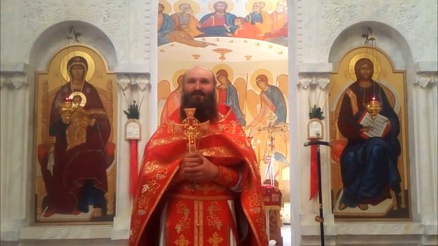 Жить по закону Любви... (проповедь после литургии 10.05.20) смотреть онлайн