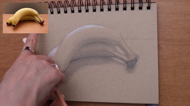 Still Life Drawing Tutorial - Bananas смотреть онлайн