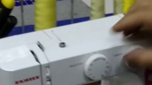 Обучение работе на швейной машинке Family
