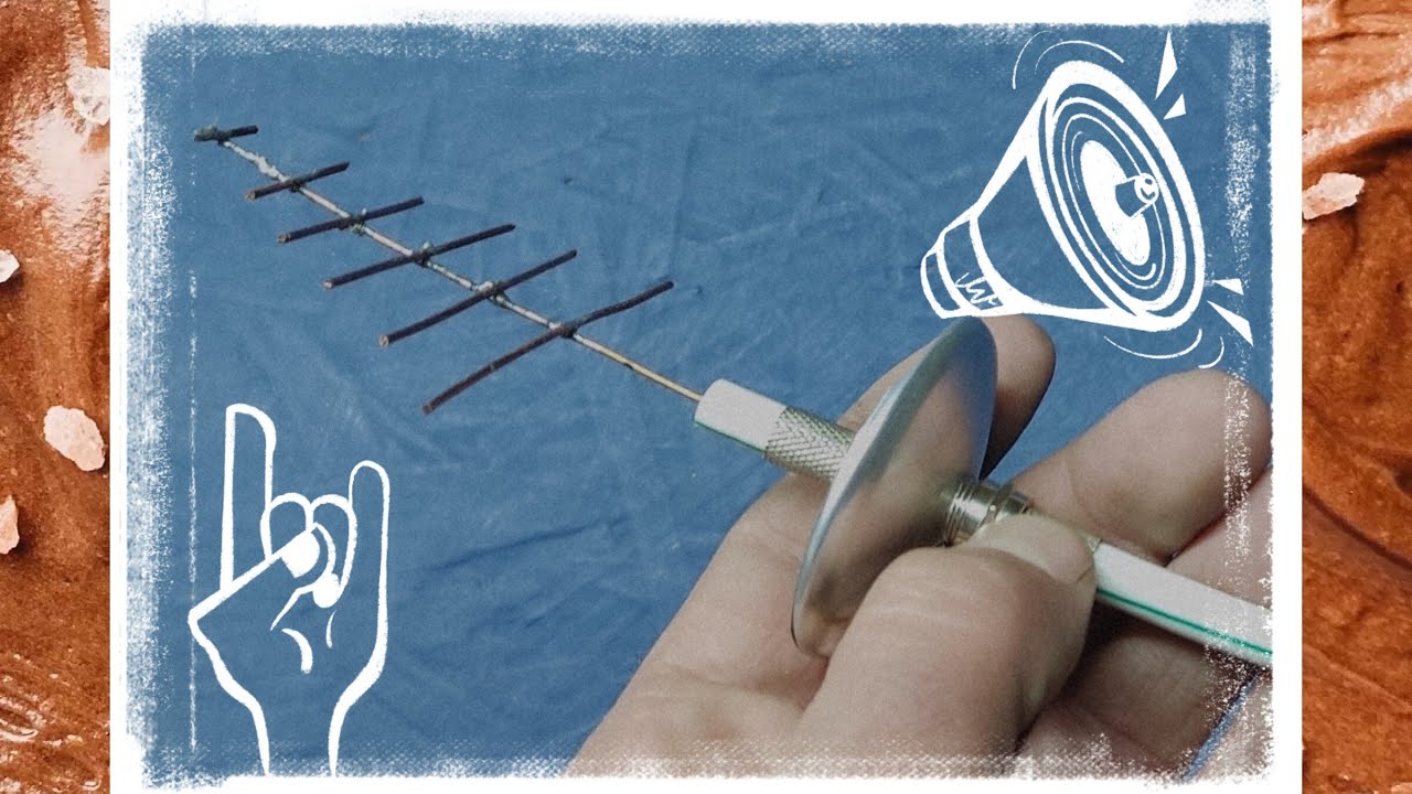 Как сделать антенну из кабеля и банки? смотреть онлайн