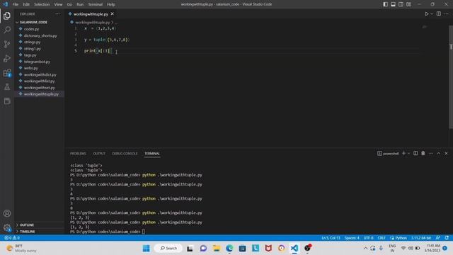 Tuple in Python | All Tuple Operations | Basics of Tuple смотреть онлайн