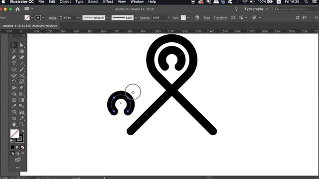 CRISP Minimal Logo Design *Illustrator Logo Tutorial* смотреть онлайн