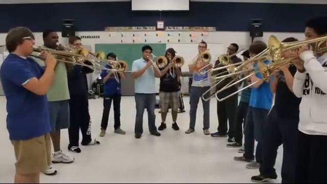 AHS Trombone Fanfare смотреть онлайн