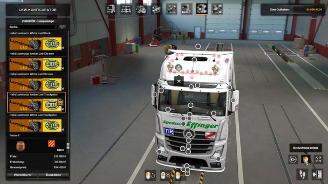 ETS2 1.39 MODS ★ LKW Tuning ▶️ Mercedes Actros MP4 SCS [Basteln mit Maximus] смотреть онлайн
