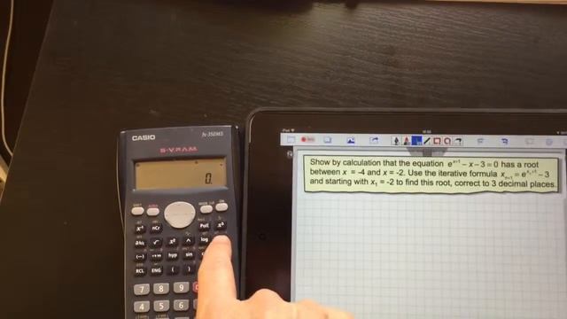 Fixed point iteration on Casio fx-350MS part 1 смотреть онлайн