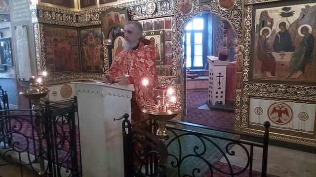 Проповедь о. Алексия 19.05.2019 смотреть онлайн