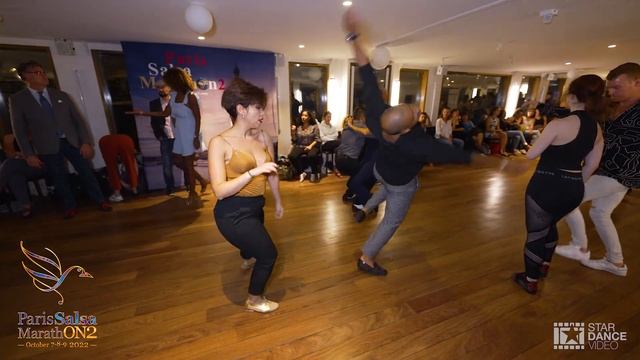 Alex Lima Brazilian Dances & Lamya Dance - social dancing @ Paris salsa marathON2 смотреть онлайн