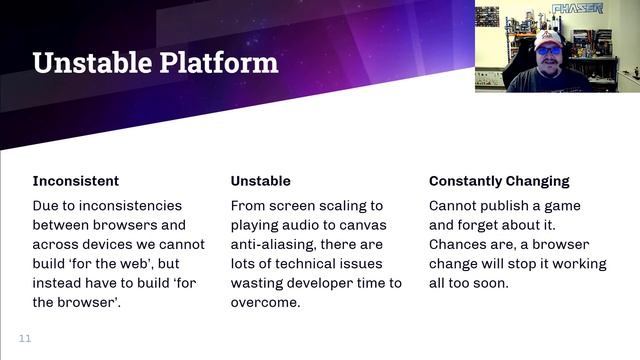Phaser and game developers pain points - TPAC 2020 Games Community Group meeting смотреть онлайн