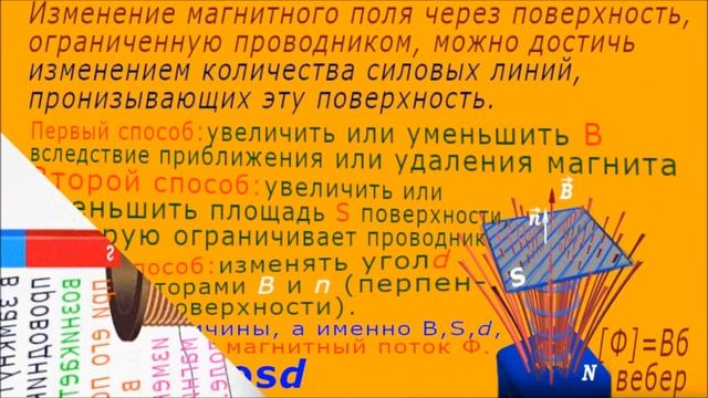 ЭЛЕКТРОМАГНИТНАЯ ИНДУКЦИЯ. ПРАВИЛО ЛЕНЦА. ЗАКОН ФАРАДЕЯ. смотреть онлайн