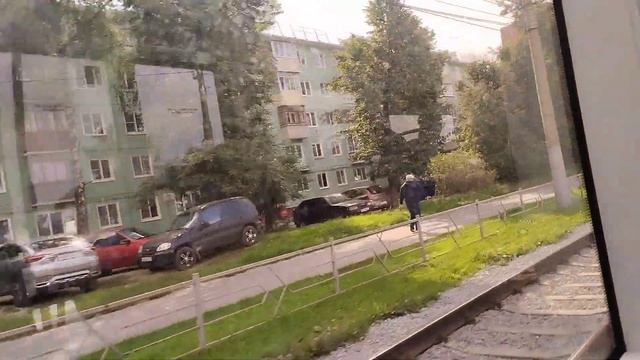 Тула на трамвае по улице Металлургов смотреть онлайн
