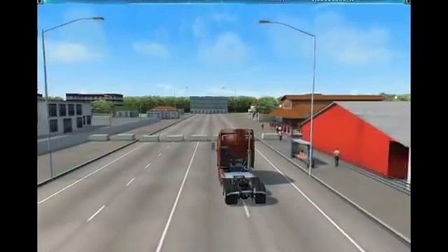 Пешеходы в игре Дальнобойщики 3 wmv смотреть онлайн