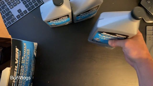 MERCURY MARINE OIL CHANGE KIT UNBOXING!!!, 8M0107511 2.1L 115 HP