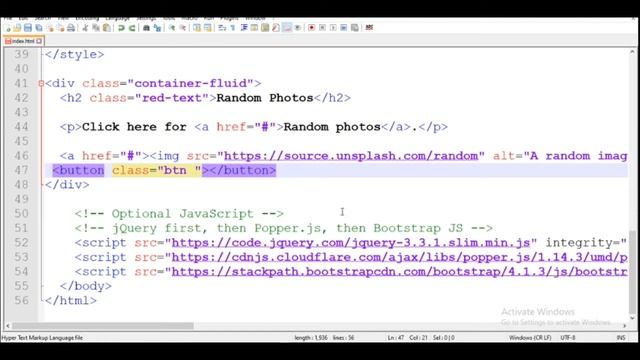 Web Development Tutorials in Hindi : Primary Button in Bootstrap | BOOTSTRAP | HTML | Web D смотреть онлайн
