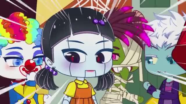 Игра в кальмара | Game of squid Гача лайф ~{Гача клуб}~ #3 смотреть онлайн