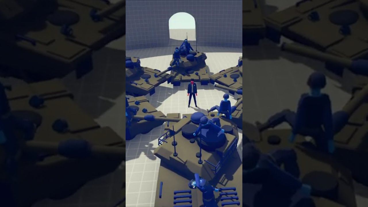 CHUCK NORRIS vs 6 TANKS | TABS - Totally Accurate Battle Simulator смотреть онлайн