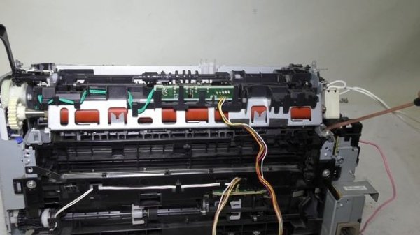 Разборка и профилактика принтера hp LaserJet M1132.