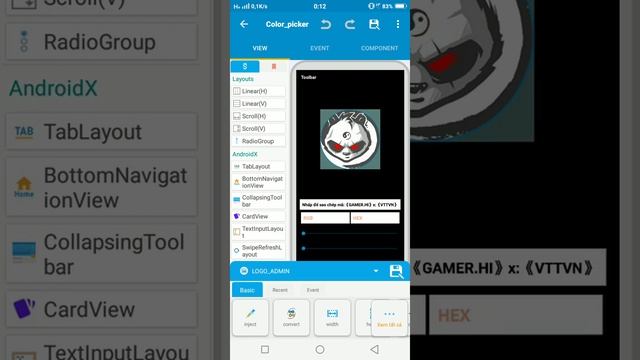 Instructions for creating custom color applications with sketchware смотреть онлайн