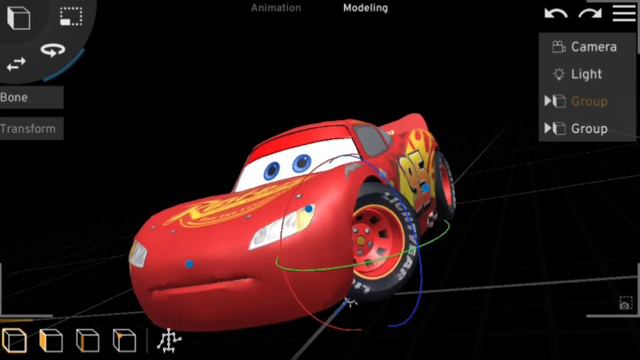 Lightning McQueen 3d Model Rigged Free Download For Prisma 3d