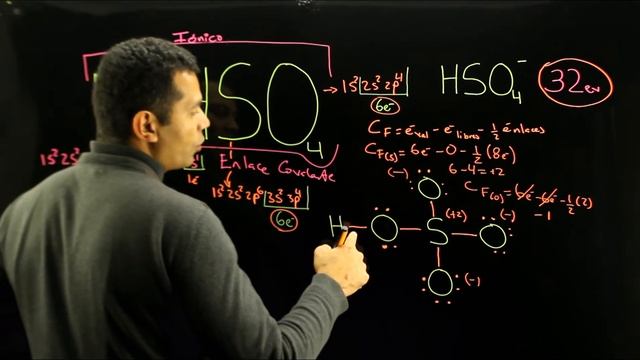 QUIMICA Estructura de Lewis Bisulfato de Sodio NaHSO4, HSO4- Enlace Químico Carga Formal AULAEXPRES смотреть онлайн