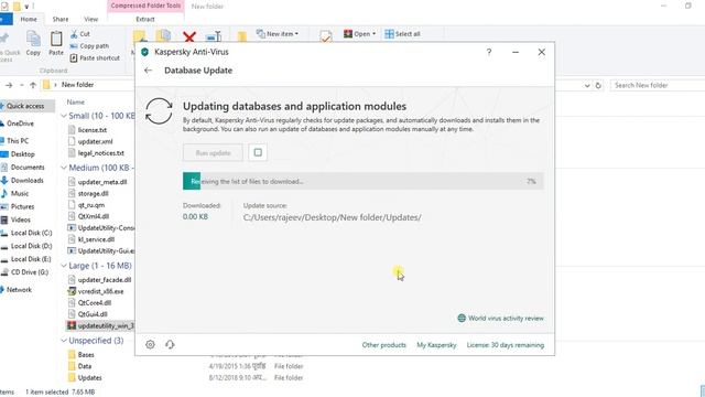 How to store offline update kaspersky смотреть онлайн