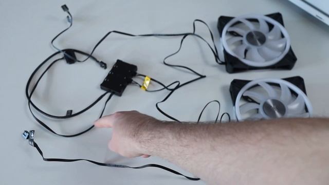 HOW TO Install Corsair QL140 & QL120 RGB Fans + Lighting Node CORE - EASY Installation смотреть онлайн