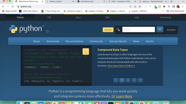 Python Tutorial - 1 Getting started with Python смотреть онлайн