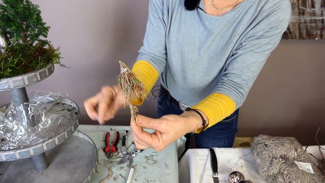 Weihnachtsdeko auf der Etagere | Winterdeko Idee mit Moos, Pfeffer und Pilzen | DIY Thymianbäumchen смотреть онлайн