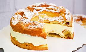 Заварной  Торт-Пирог "Карпатка"