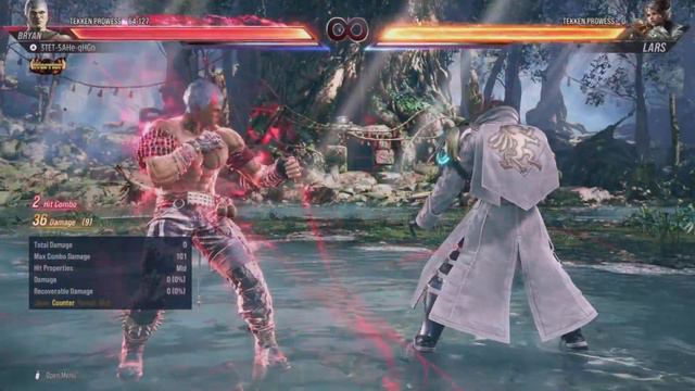 Tekken 8 Bryan Fury High Damage Stylish Combos