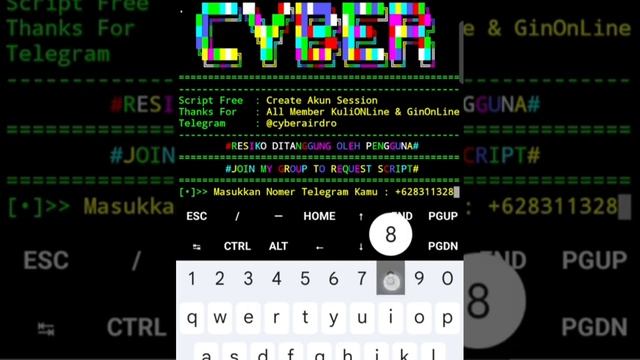 Script Create Session Telegram смотреть онлайн