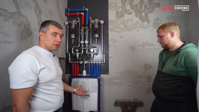 Разговор с заказчиком на выполненном объекте о «болях клиента». Монтаж сантехники в Мурино. смотреть онлайн