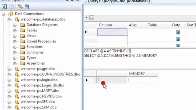 SQL Tutorial 14: Different interger datatypes tinyint,smallint, int,bigint in sql смотреть онлайн