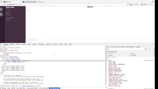 Building Slack's Sidebar with Styled Components смотреть онлайн