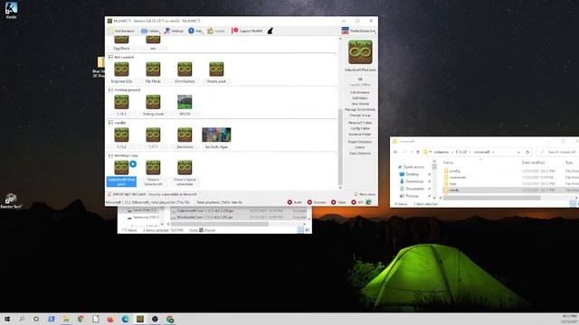 How to install Galacticraft. Create your own modpack #1 смотреть онлайн