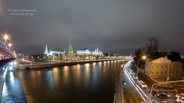 Москва Timelapse in Motion (Moscow Hyperlapse by Кирилл Неежмаков) смотреть онлайн