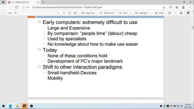 Human Computer Interaction (HCI) - Lesson 01 - Introduction - by Sir Eudz смотреть онлайн