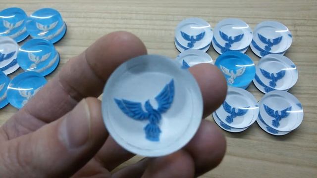 Фишки из оргстекла "Птица счастья" смотреть онлайн