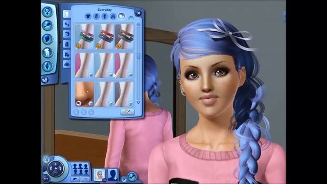 How to make a cute and cool girl, SIMS 3. смотреть онлайн