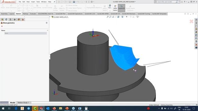 SolidCAM Simultaneous 5 Axis смотреть онлайн