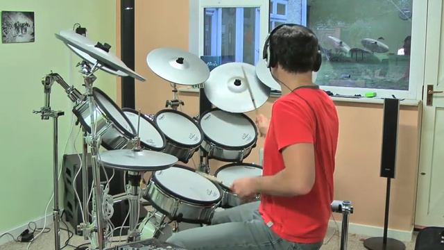 The Police - Every Little Thing She Does Is Magic (drums by jouxplan) смотреть онлайн