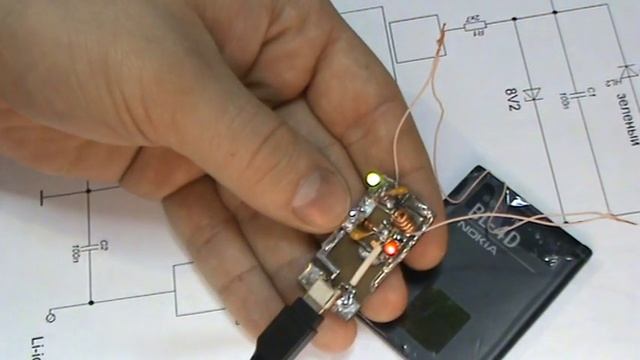 Контроль заряда Li-ion аккумулятора 3.7v своими руками.
