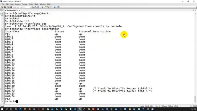 Mikrotik Bonding with Cisco switch etherchannel Full смотреть онлайн