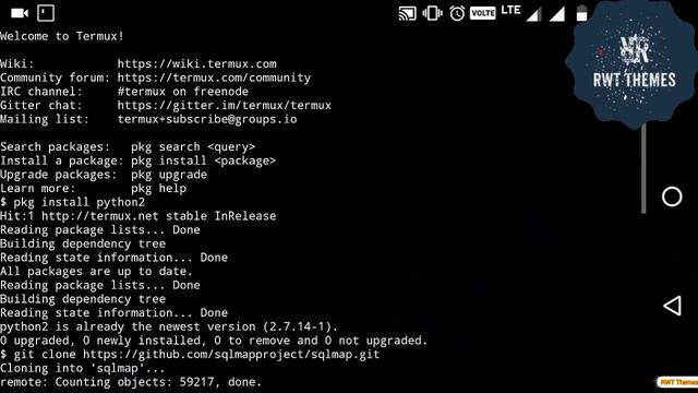 26. SQL Map || Masters in Ethical Hacking with Android || RWT Themes смотреть онлайн