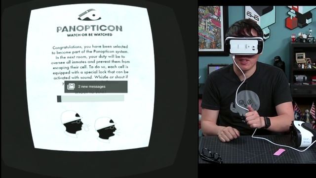Testing Samsung Gear VR for Galaxy S6 Game Demos смотреть онлайн