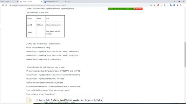 Visual Basic - introduction of Inputbox function смотреть онлайн