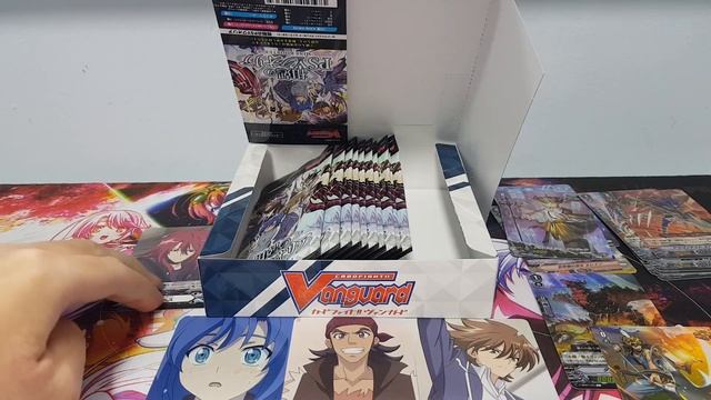 Cardfight!! Vanguard V Mini Booster 01 - PSYqualia Strife [VG-V-MB01] Unboxing смотреть онлайн