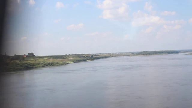 Мост через реку Томь в Юрге смотреть онлайн