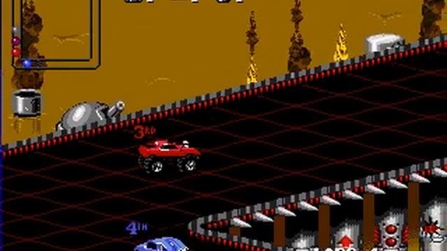 Rock n' Roll Racing - 2P "fullscreen" mod (for kaillera netplay) смотреть онлайн